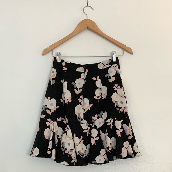 Kate Spade Whimsies Floral Flounce Skirt - Picture 5 of 10